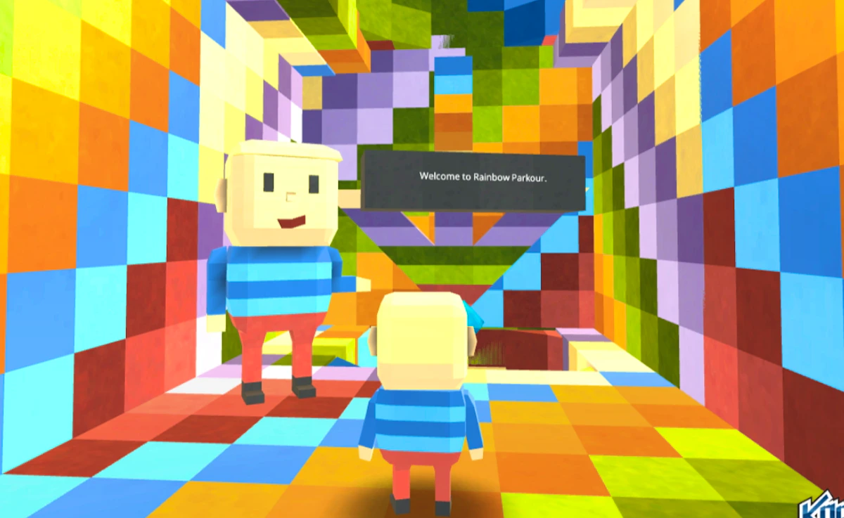 Kogama: Rainbow Parkour Preview