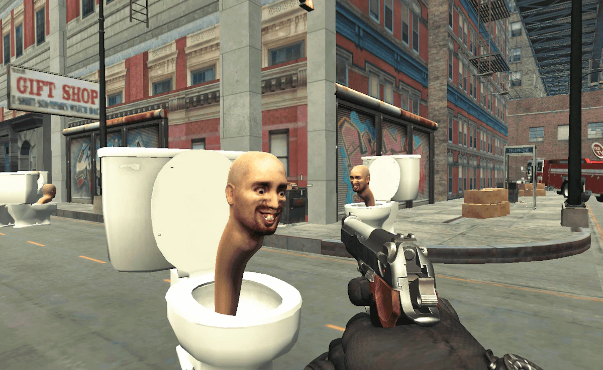 Dead Aim Skibidi Toilets Attack Preview