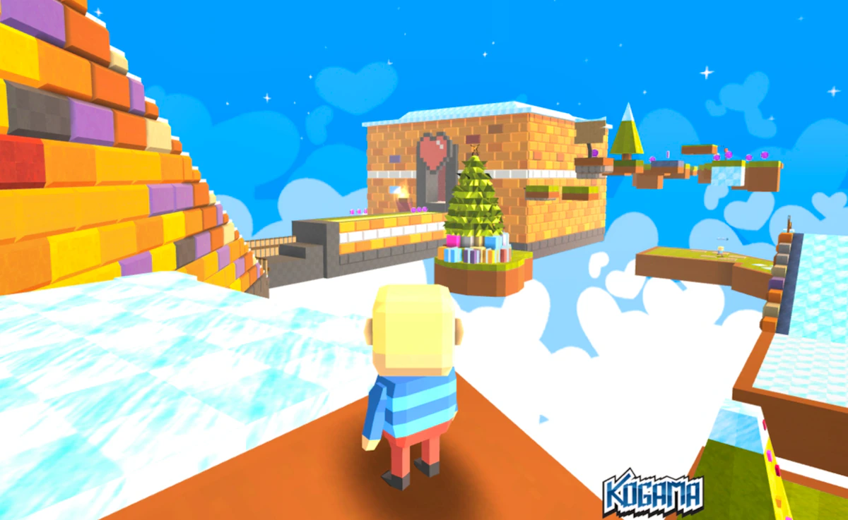 Kogama: Christmas Runner Preview