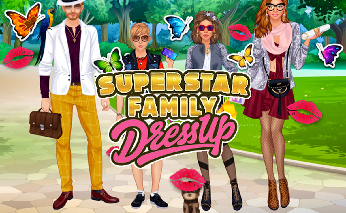 Superstar Family Dress Up Game Preview