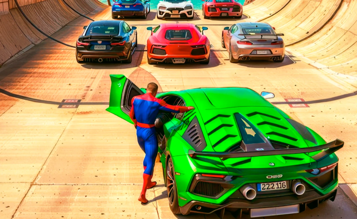 Mega Lamba Ramp Game Cover