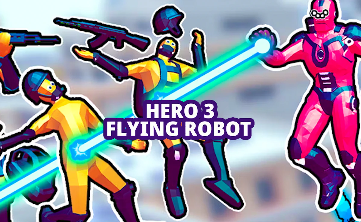 Hero 3: Flying Robot Game