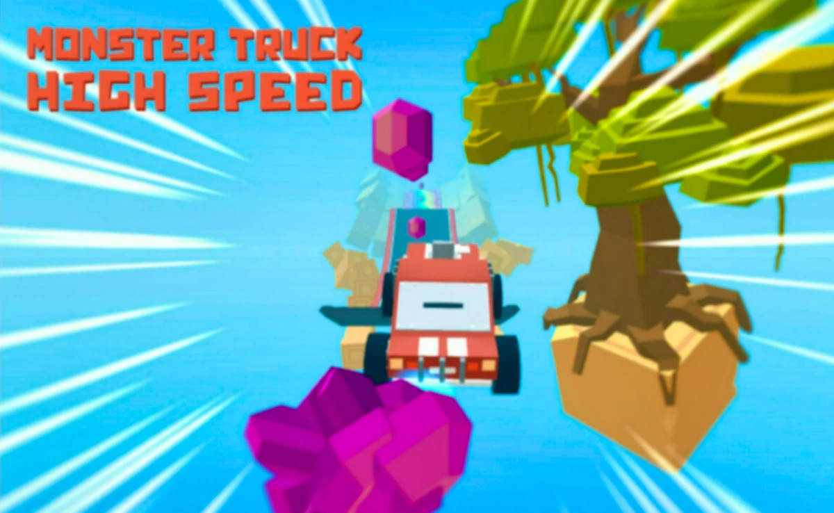Monster Truck High Speed Game