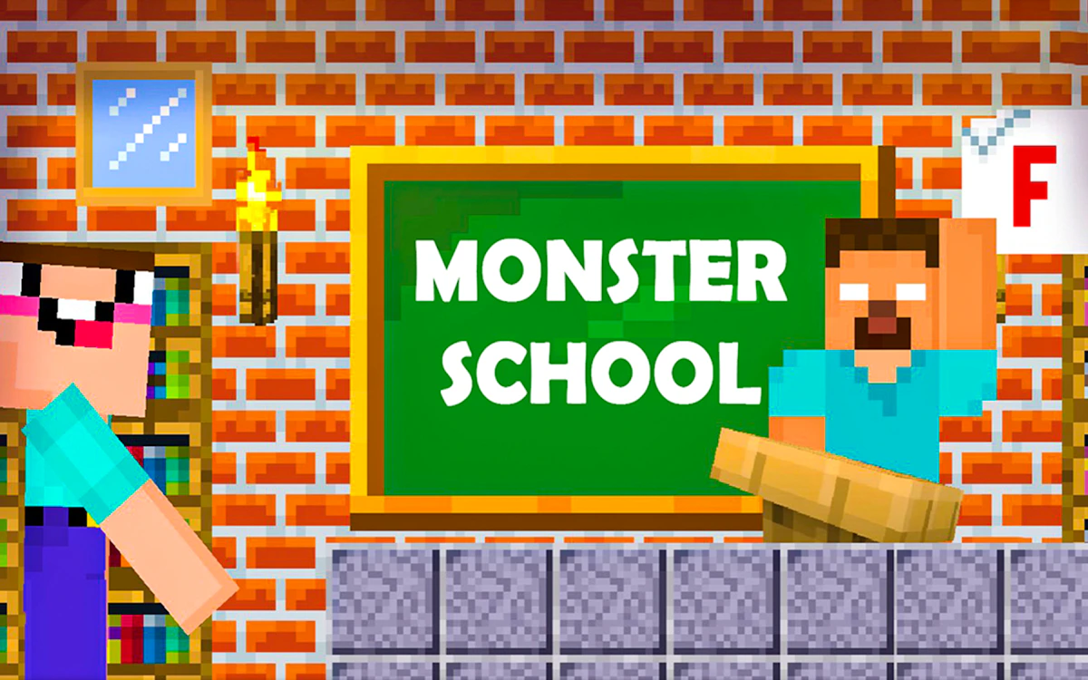 Monster School Challenges Game