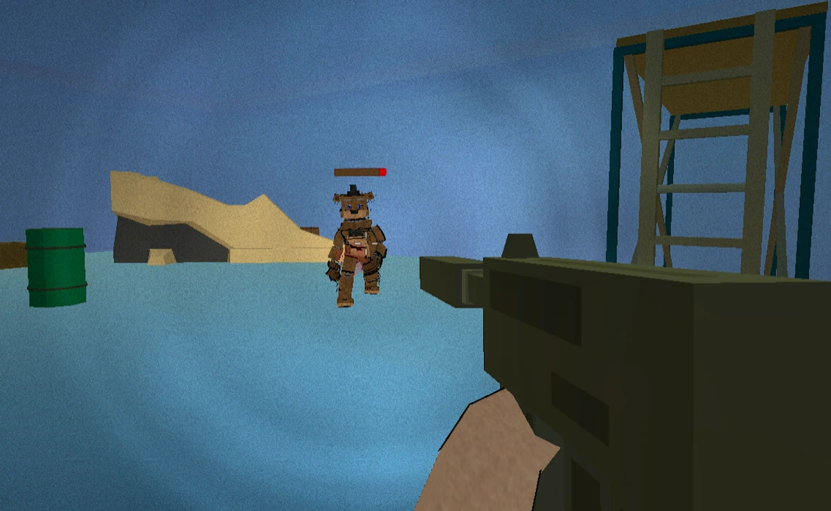 Noob Vs 1000 Freddy's Game Cover