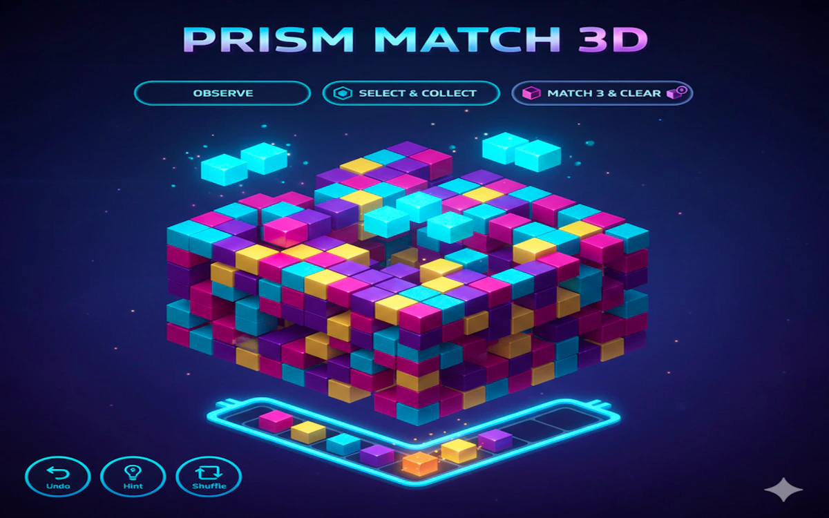 Prism Match 3d Game Thumbnail