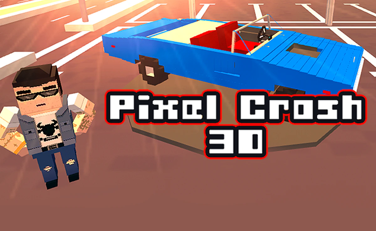 Pixel Crash 3d Game