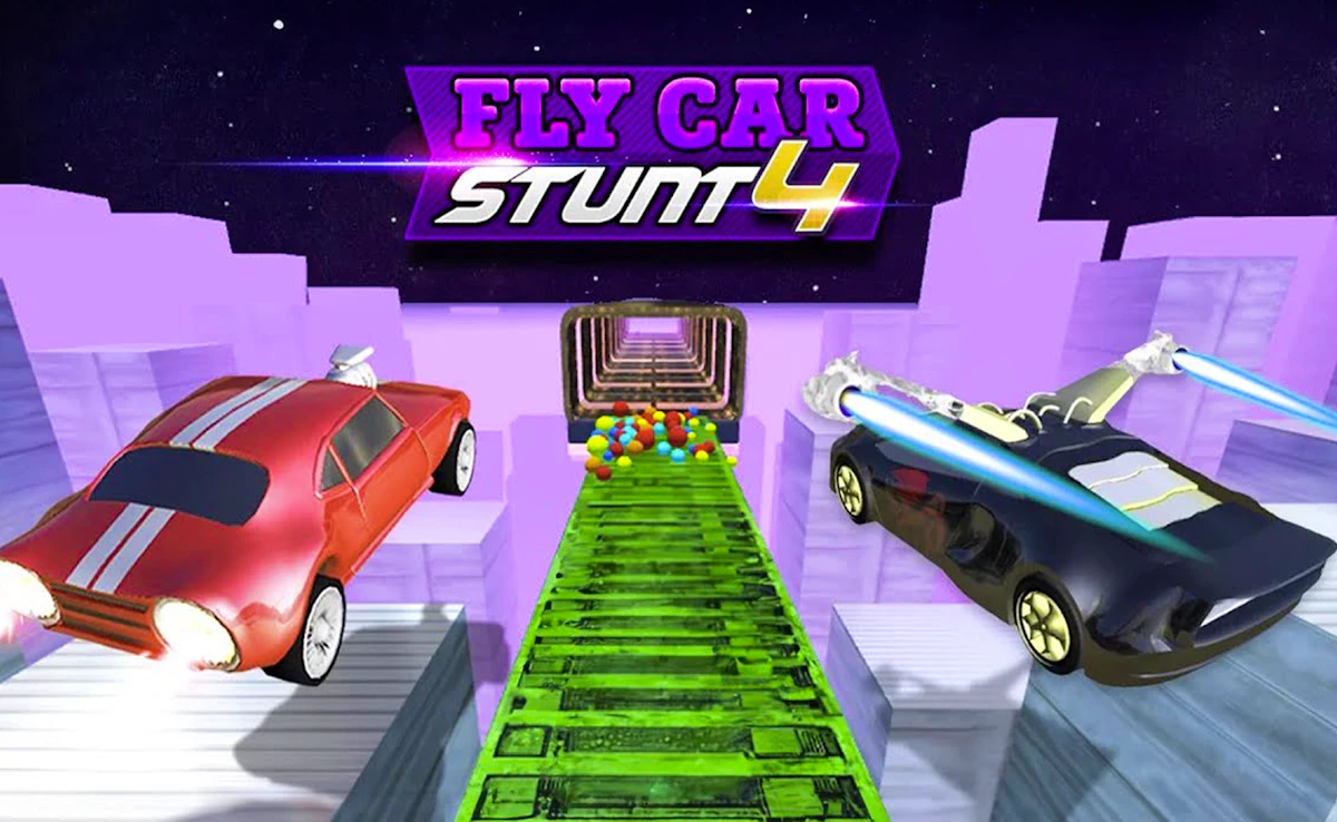 Fly Car Stunt 4 Game