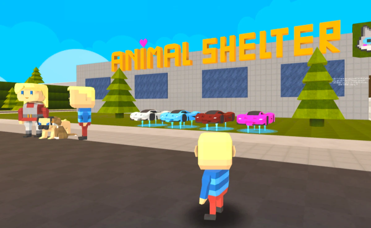 Kogama: Adopt A Cat Or Dog To Your Family Game