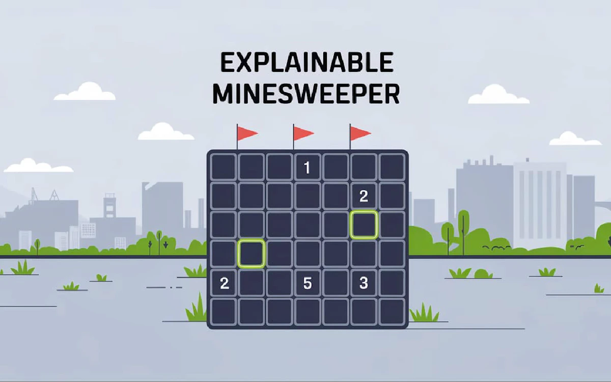 Explainable Minesweeper Game