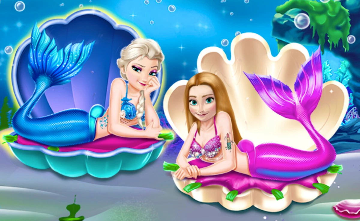 Mermaid Princesses Dress Up:play Mermaid Princesses Dress Up online for free on GamePix Preview
