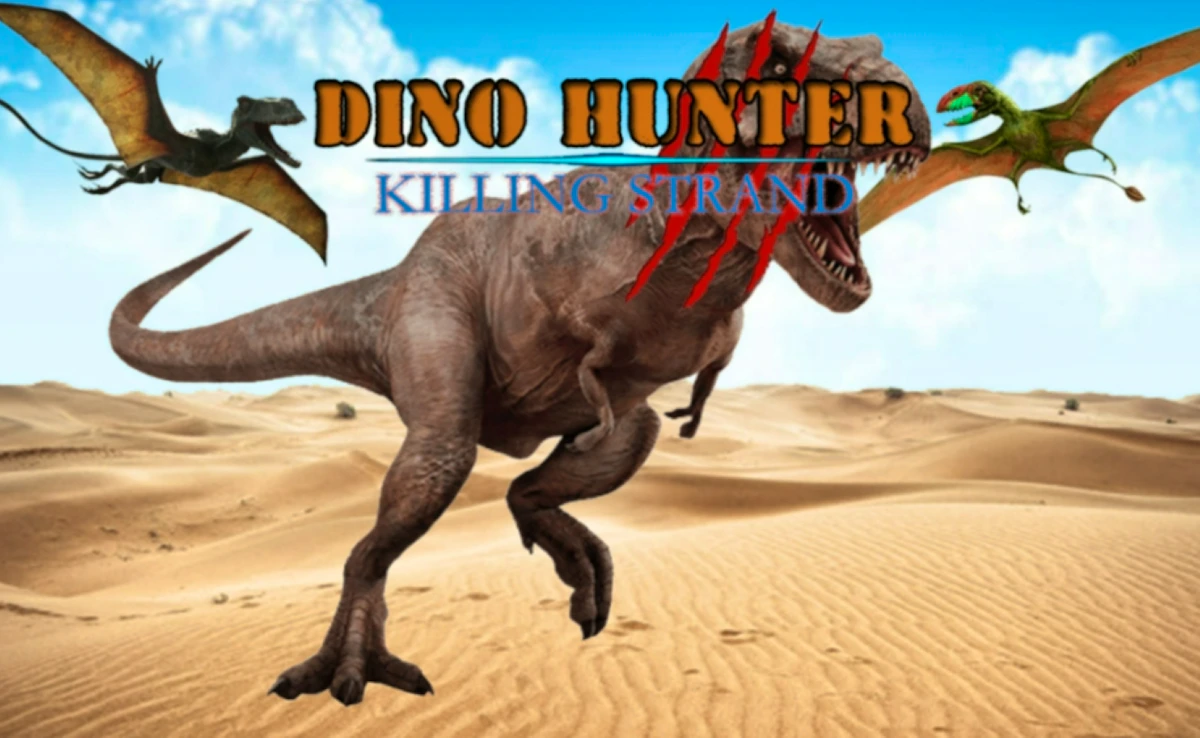 Dino Hunter Killing Strand:play Dino Hunter Killing Strand online for free on GamePix Preview