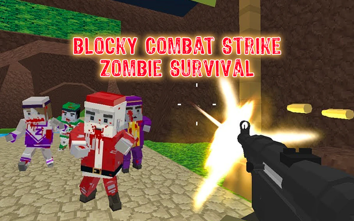 Blocky Combat Strike Zombie Survival Preview