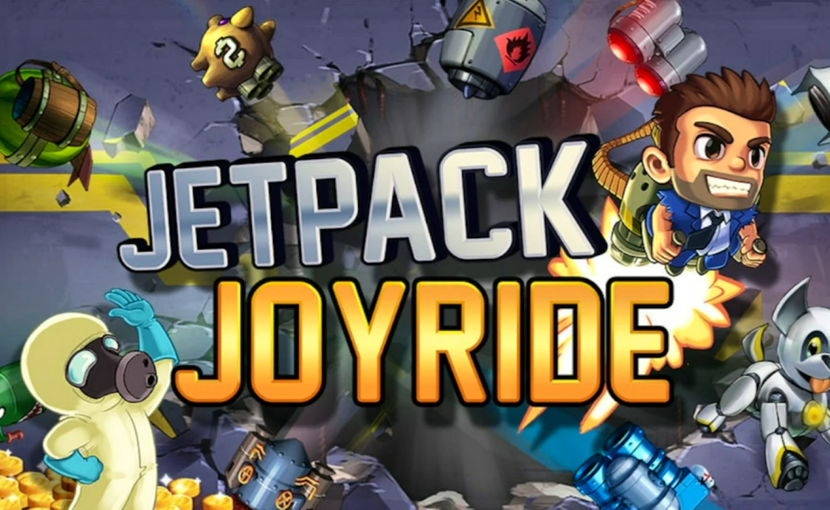 Jetpack Joyride Game Screenshot