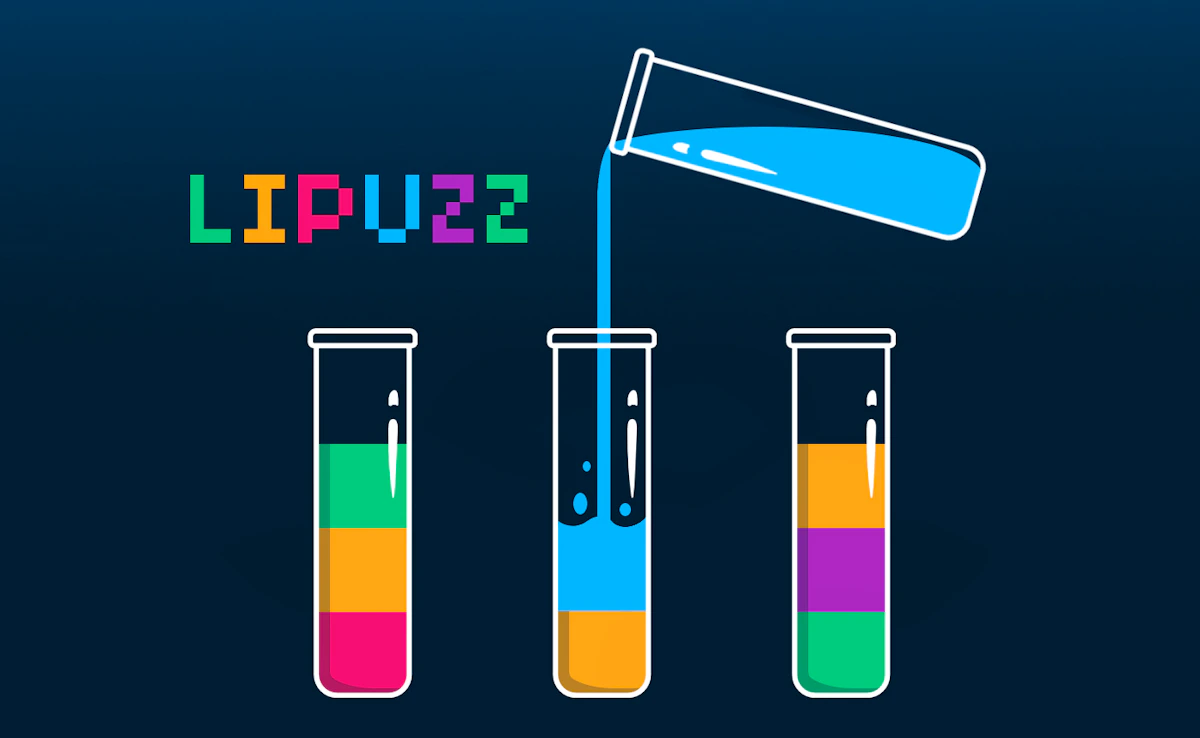 Lipuzz - Water Sort Puzzle Game