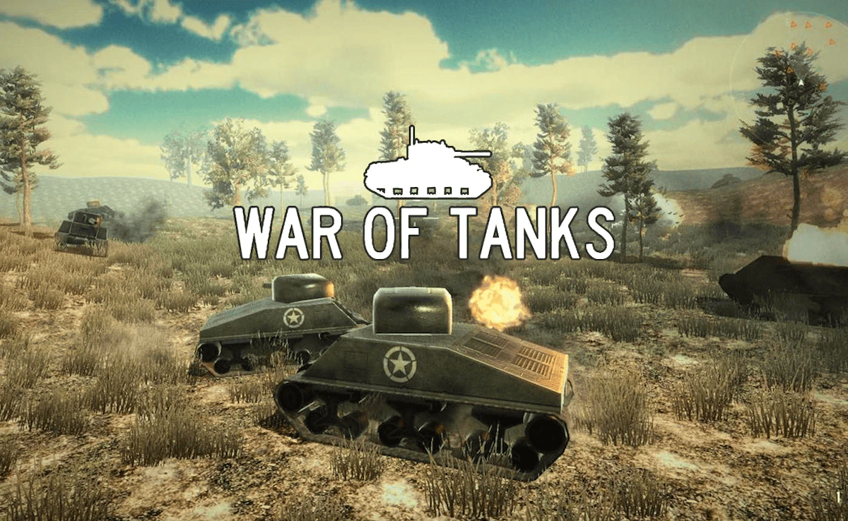 War Of Tanks 3d Game Screenshot
