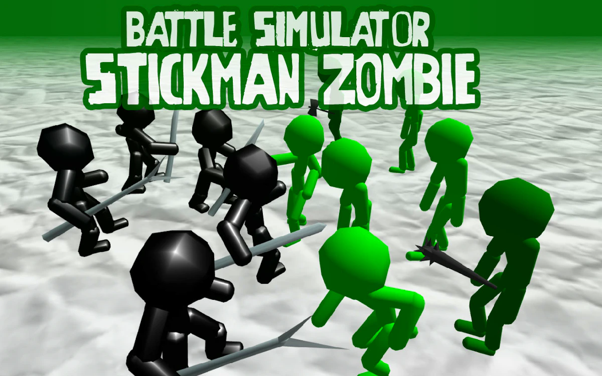 Battle Simulator Stickman Zombie Preview